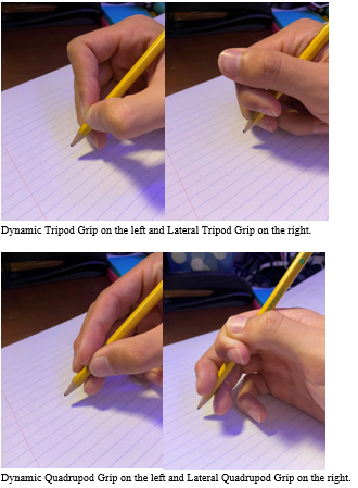 Holding Your Pencil, the Right Way