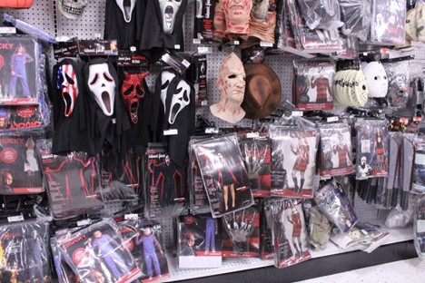 Party City is one of the many options to buy costumes, anywhere from simple to more complex. It is popular and sells tons of different kinds of costumes for whatever your taste may be.