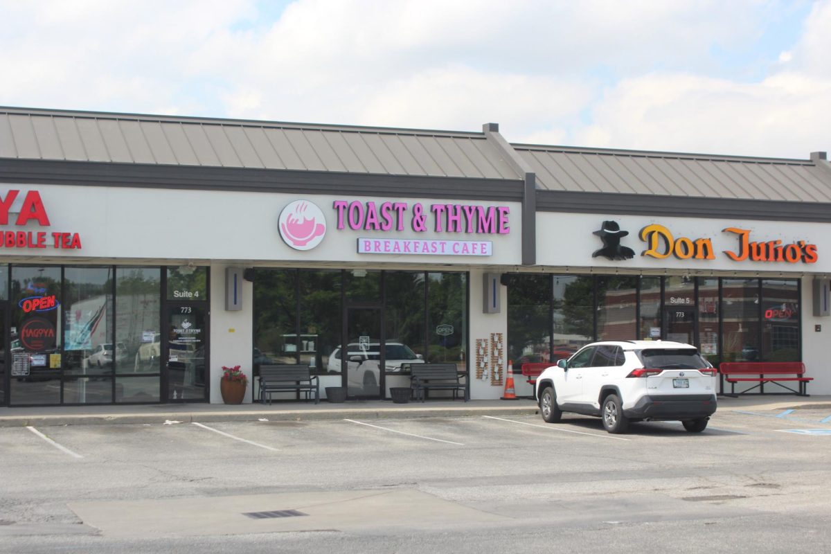 Toast and Thyme Café is located at 773 E. Main St., Suite 4, Brownsburg, IN 46112. It is in the same strip as Don Julio's Mexican Restaurant Bar and Grill and The Locale.
